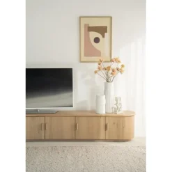 Eleonora TV meubel Josh 240 cm - naturel