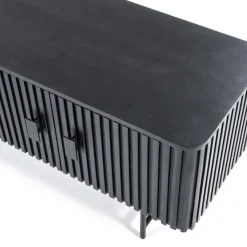 Eleonora TV meubel Remi 4-drs. - zwart