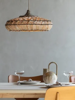 Good&Mojo Hanglamp abacca RINJANI naturel S