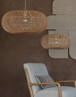 Good&Mojo Hanglamp Arizona bamboe ø70 naturel L