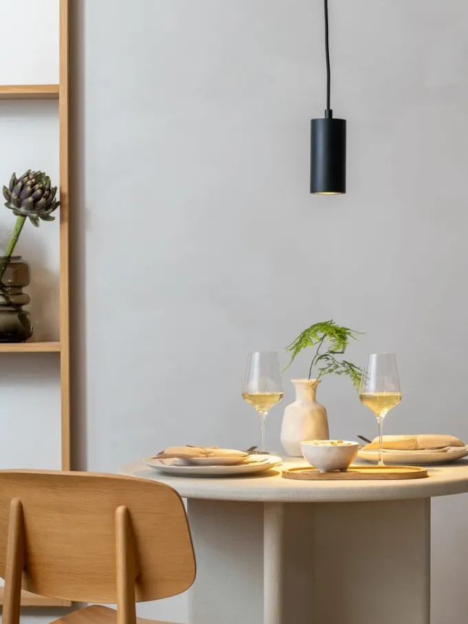 Good&Mojo Hanglamp bamboe JAVA zwart