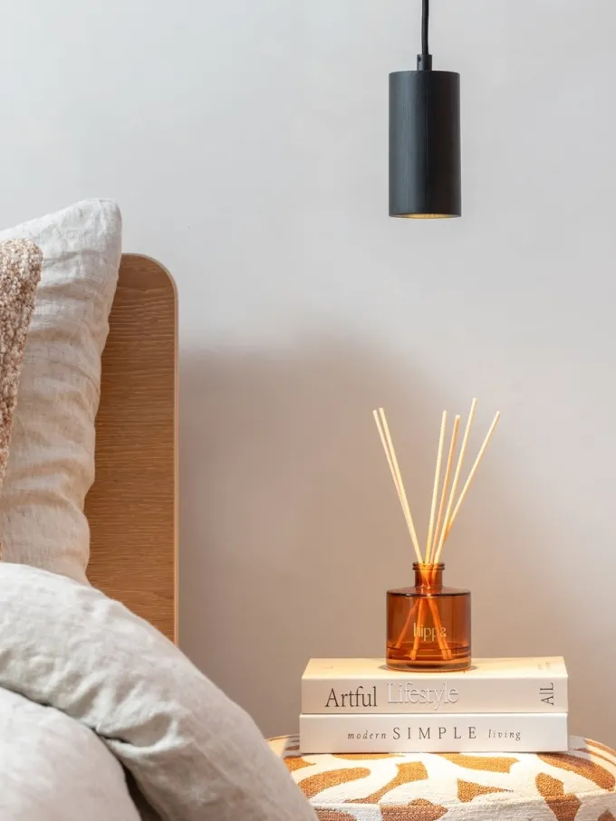 Good&Mojo Hanglamp bamboe JAVA zwart