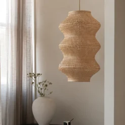 Good&Mojo Hanglamp Barbados bamboe ø40xh.67cm naturel XL