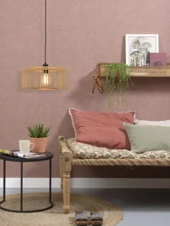 Good&Mojo Hanglamp Bromo bamboe Ø 40 naturel S