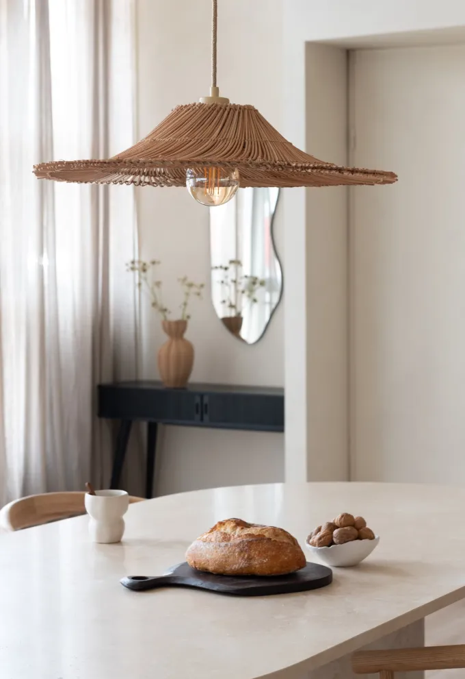 Good&Mojo Hanglamp Cancun rotan ø53 naturel S