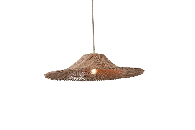 Good&Mojo Hanglamp Cancun rotan ø53 naturel S