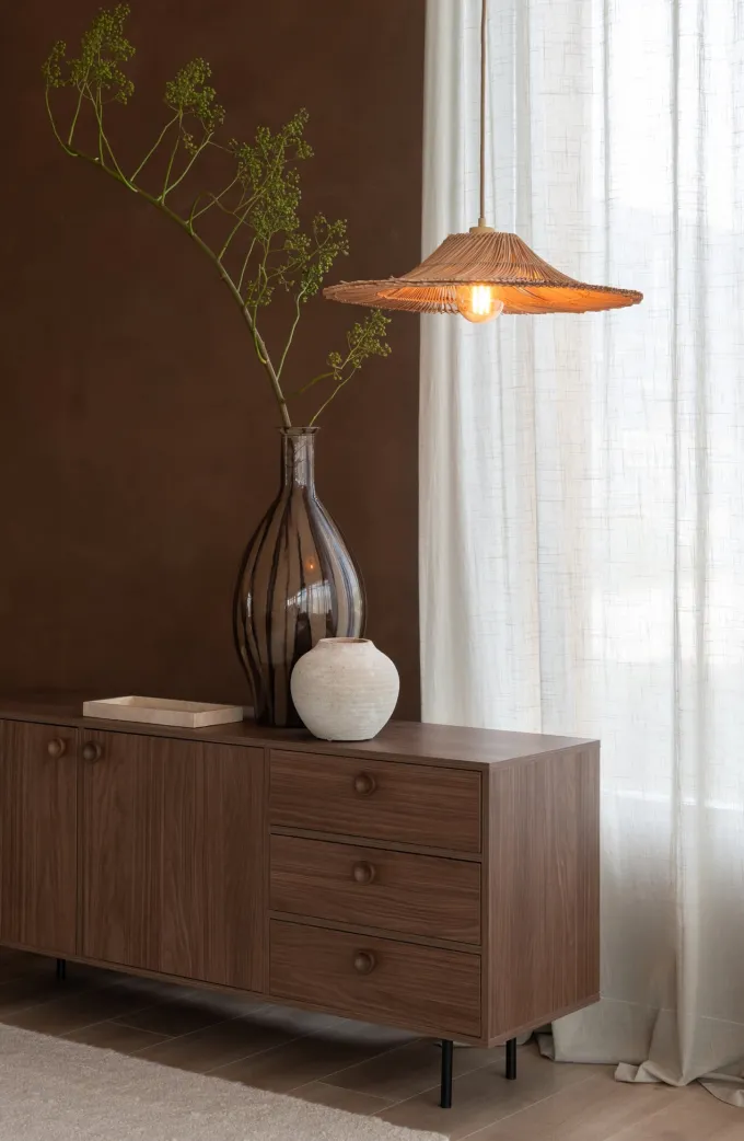 Good&Mojo Hanglamp Cancun rotan ø53 naturel S