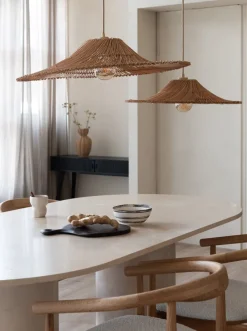 Good&Mojo Hanglamp Cancun rotan ø70 naturel L