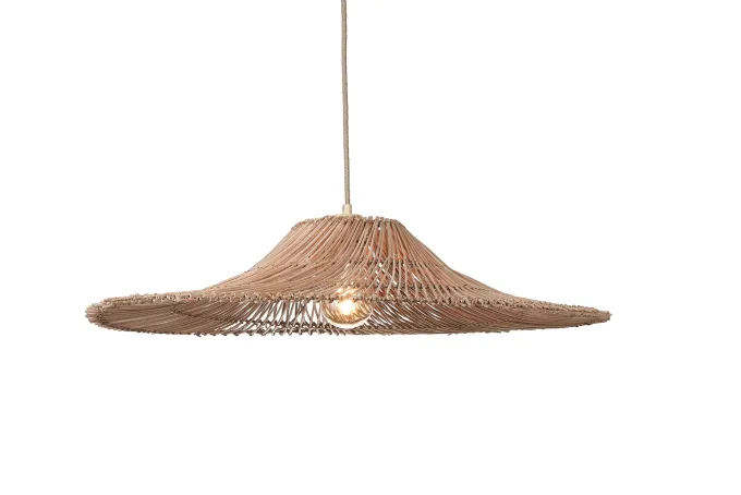 Good&Mojo Hanglamp Cancun rotan ø70 naturel L