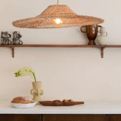 Good&Mojo Hanglamp Cancun rotan ø70 naturel L