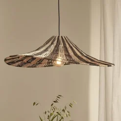 Good&Mojo Hanglamp Cuzco dia.65cm zwart/naturel