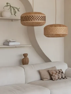Good&Mojo Hanglamp Langkawi bamboe ø50xh.25cm naturel
