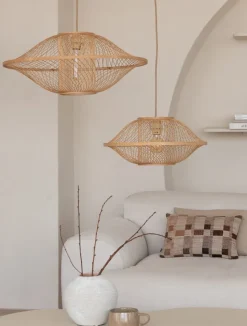 Good&Mojo Hanglamp Maui bamboe naturel S