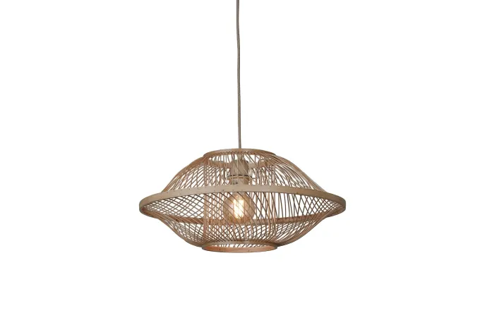 Good&Mojo Hanglamp Maui bamboe naturel S