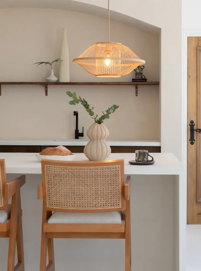 Good&Mojo Hanglamp Maui bamboe naturel S