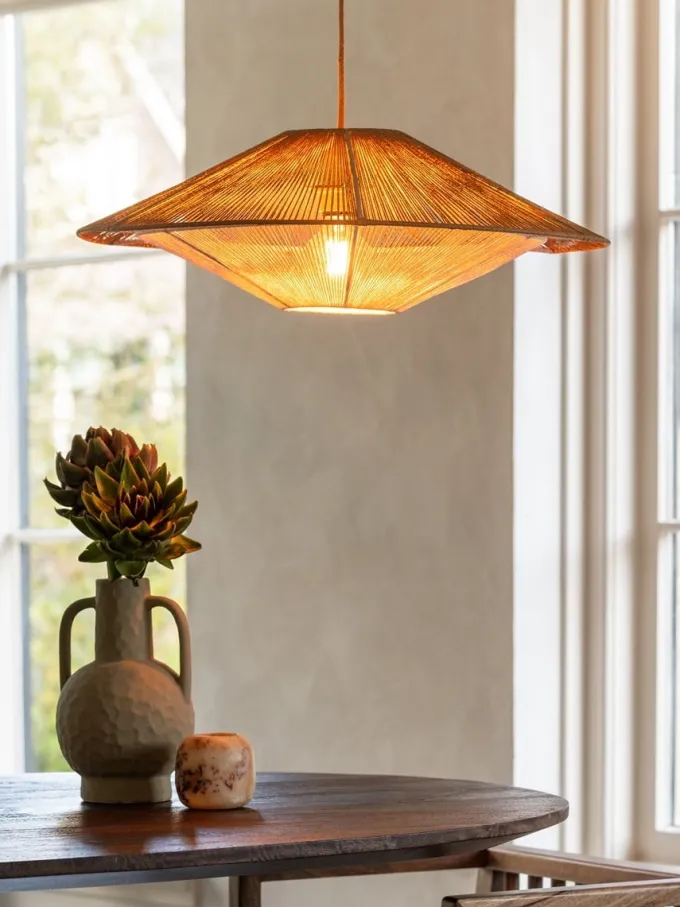 Good&Mojo Hanglamp papiertouw LUMBINI naturel L
