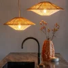 Good&Mojo Hanglamp papiertouw LUMBINI lichtgrijs L