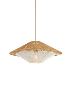 Good&Mojo Hanglamp papiertouw LUMBINI naturel S