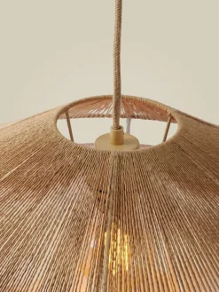 Good&Mojo Hanglamp papiertouw LUMBINI naturel S