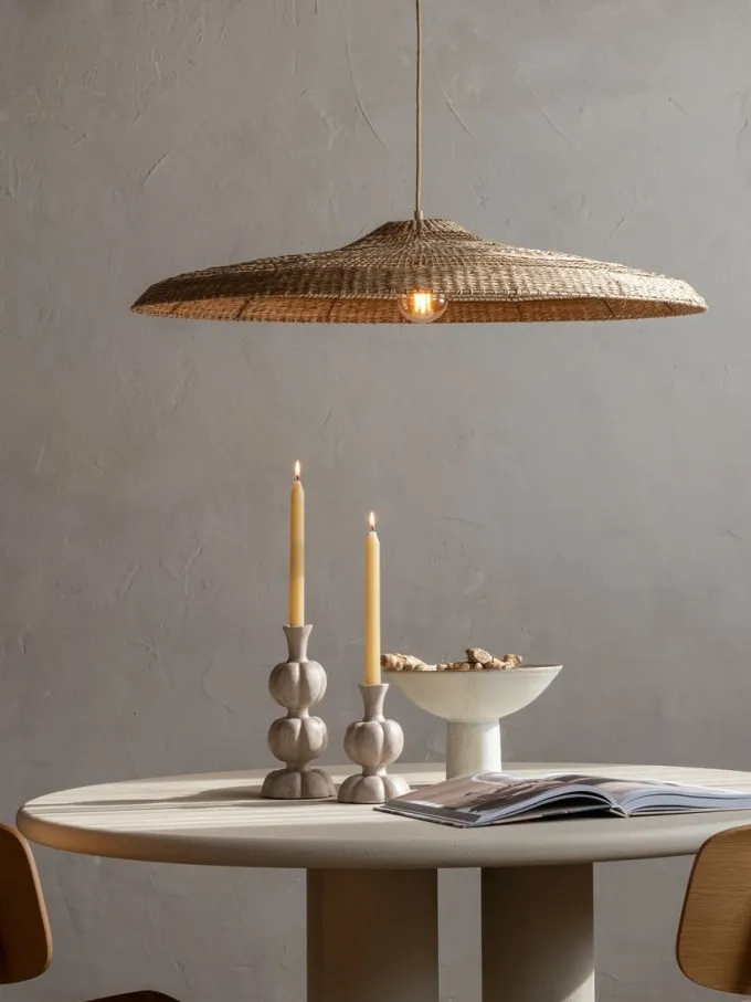 Good&Mojo Hanglamp SANTORINI naturel L