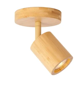 Good&Mojo Plafondlamp bamboe JAVA bruin