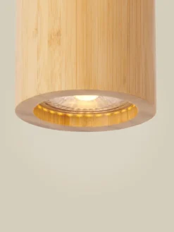Good&Mojo Plafondlamp bamboe JAVA bruin
