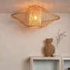 Good&Mojo Plafondlamp Maui bamboe ø70xh.30cm naturel L