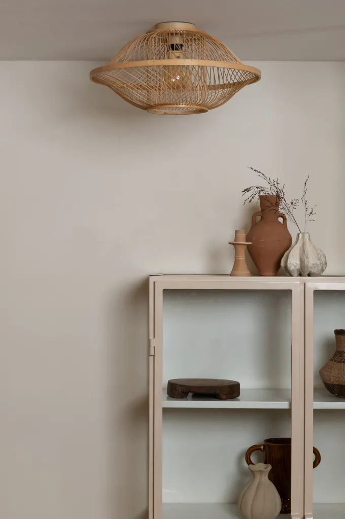Good&Mojo Plafondlamp Maui bamboe naturel S