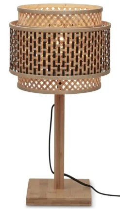 Good&Mojo Tafellamp Bhutan naturel 2520 zwart naturel