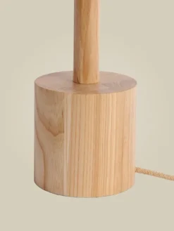 Good&Mojo Tafellamp essenhout OKINAWA naturel