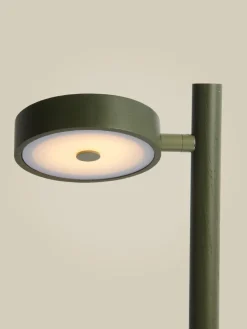Good&Mojo Tafellamp essenhout OKINAWA groen