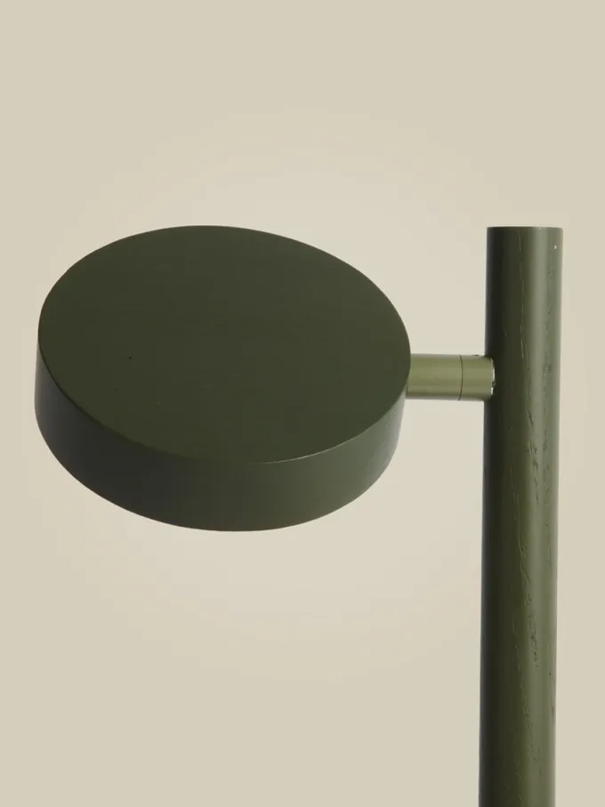 Good&Mojo Tafellamp essenhout OKINAWA groen