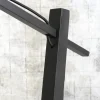 Good&Mojo Vloerlamp Andes bamboe zwart eco linnen zwart