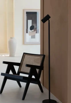 Good&Mojo Vloerlamp bamboe Java zwart