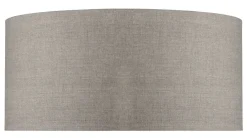 Good&Mojo Vloerlamp bamboe 5-poot Kilimanjaro h.160cm/kap 60x30cm eco linnen donker