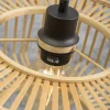 Good&Mojo Vloerlamp Bromo bamboe S naturel – kap Ø 40 naturel