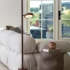 Good&Mojo Vloerlamp essenhout 2-kap OKINAWA bruin