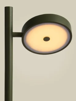 Good&Mojo Vloerlamp essenhout OKINAWA groen
