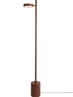 Good&Mojo Vloerlamp essenhout OKINAWA bruin