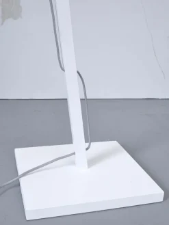 Good&Mojo Vloerlamp Ibiza L white met naturel kap