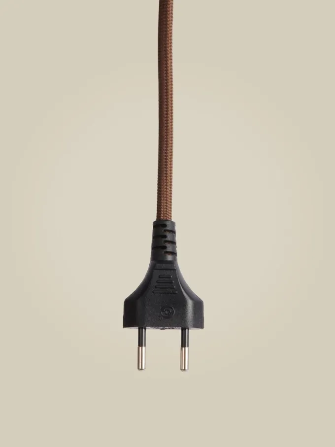 Good&Mojo Wandlamp essenhout OKINAWA bruin