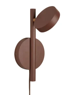 Good&Mojo Wandlamp essenhout OKINAWA bruin