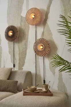 Good&Mojo Wandlamp Kalimantan XS 30cm naturel