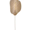 Good&Mojo Wandlamp Kinabalu bambo 40x10xh.50cm naturel bruin
