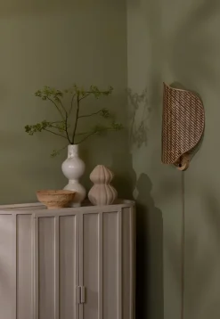 Good&Mojo Wandlamp Kinabalu bambo 40x10xh.50cm naturel bruin