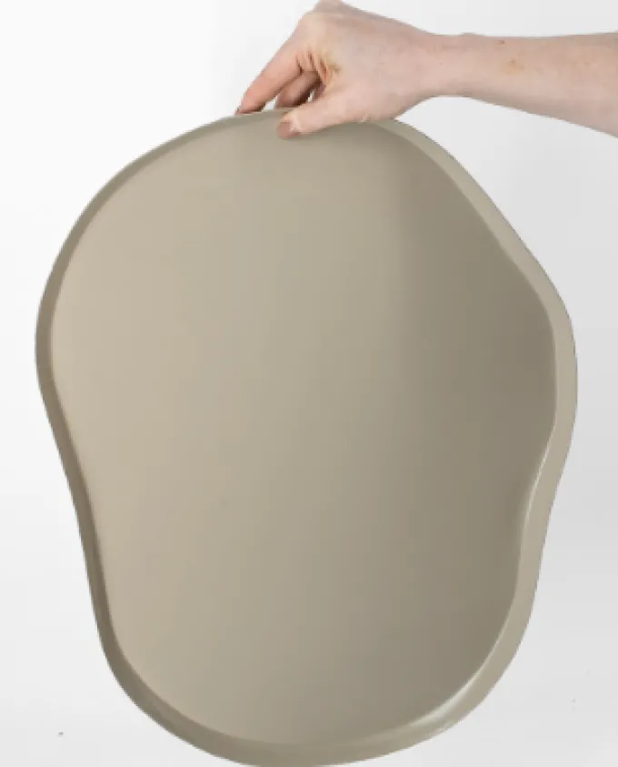 HomeBound by KY Metalen schaal organisch sand L