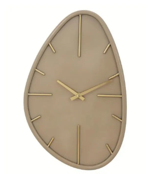 HomeBound by KY Wandklok Evia organisch beige