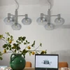 it's about RoMi Hanglamp Bologna 4-arm kleurverl. lichtgrijs