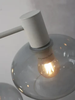 it's about RoMi Hanglamp Bologna 4-arm kleurverl. lichtgrijs