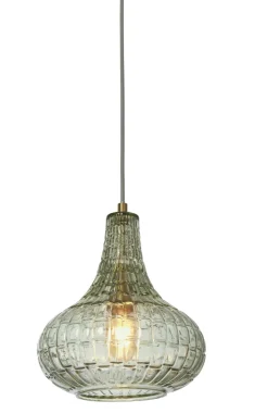 it's about RoMi Hanglamp glas Venice druppel groen
